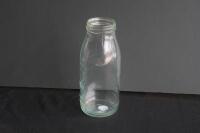 CALTEX: An original embossed Caltex one quart glass oil bottle&nbsp; - 8