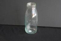 CALTEX: An original embossed Caltex one quart glass oil bottle&nbsp; - 9