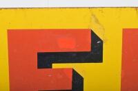 SHELL: An original enamel Shell 'Spirit For Motors' sign by Simpson & Son Ltd Adelaide, 46cm high, 123cm wide - 7