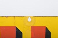 SHELL: An original enamel Shell 'Spirit For Motors' sign by Simpson & Son Ltd Adelaide, 46cm high, 123cm wide - 8