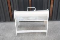 MOBIL: An original Mobiloil ten bottle rack with enamel sign to front 'Mobil Oil Australia. Limited'&nbsp; - 5