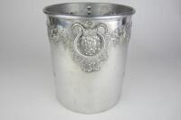 MOET & CHANDON: A pressed metal Moet & Chandon twin-handled ice bucket - 2