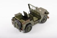 JEEP: A modern tin constructed U.S. Army Jeep, 30cm long - 2