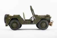 JEEP: A modern tin constructed U.S. Army Jeep, 30cm long - 3