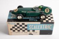 VANWALL: A c1960-1967 Tri-ang Scalextric No.C55 Vanwall open wheel racing car, within original box