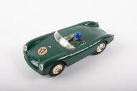 PORSCHE: A c1960s Tri-ang Scalextric&nbsp;No.C61 Porsche Spyder&nbsp;in dark green - 2