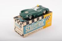 ASTON MARTIN: A Tri-ang Scalextric Model No.C57 Aston Martin DBR in dark green, within original box