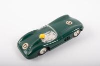 ASTON MARTIN: A Tri-ang Scalextric Model No.C57 Aston Martin DBR in dark green, within original box - 3