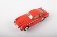 ASTON MARTIN: A c1960s Tri-ang Scalextric No.C68 Aston Martin DB4 GT in red