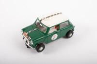 MINI: A c1968-1970 Scalextric No.C7 Rally Mini Cooper within original window faced box - 2
