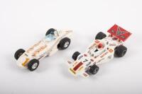 SCALEXTRIC: Two c1970s Scalextric slot cars including 'F/E Offenhauser' & No.C012 Shadow