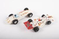 SCALEXTRIC: Two c1970s Scalextric slot cars including 'F/E Offenhauser' & No.C012 Shadow - 2