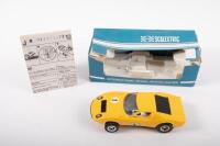 LAMBORGHINI: A c1970s Scalextric No.C017 Lamborghini Miura in yellow, with box