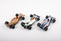 FORMULA ONE: Three Formula One slot cars including Rothmans Renault No.5, Peugeot Jordan F1 No.11, and Minardi&nbsp;No.23 - 2