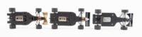 FORMULA ONE: Three Formula One slot cars including Rothmans Renault No.5, Peugeot Jordan F1 No.11, and Minardi&nbsp;No.23 - 3