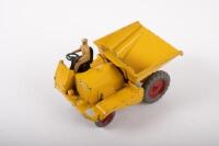 DINKY TOYS: A c1950s Dinky Supertoys No.962 Muir-Hill Dumper Truck in yellow, within original box - 2