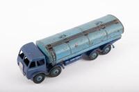 DINKY TOYS: A c1950s Dinky Supertoys No.504 Foden 14-Ton Tanker in two tone blue, with original box - 2