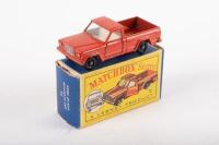 VINTAGE MATCHBOX: A vintage Matchbox series model, number 71 Jeep gladiator pick up truck