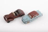 DINKY TOYS: Two Dinky Toys models including No.176 Austin A105 and an Alvis sports touring car