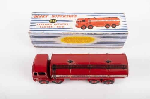 ESSO: A c1950s Dinky Supertoys No.943 Leyland Octopus Tanker in Esso Petroleum livery, within original box