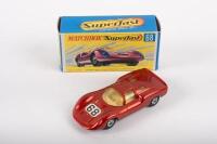 MATCHBOX: A c1970s Matchbox Superfast No.68 Porsche 910 in red within original box