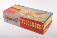 FROG: A c1960s Frog Buccaneer plastic aircraft model kit with elastic motor, believed to be complete within original box - 3