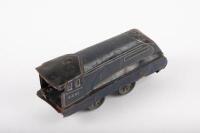 LOCOMOTIVE: A c1950s clockwork tin streamline locomotive No.4491 - 2