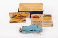 SHUCO: An original c1930s Shuco Patent Auto 1001 streamline wind up tin toy complete with key, 11cm long