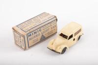 MINIC: An early clockwork plastic bodied Minic Morris Light Van model, within original box