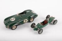 MERIT PLASTIC PRODUCT: Two plastic MPP&nbsp;models, including a Cooper MK9 and an Aston Martin DB3S