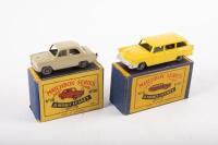MATCHBOX MOKO LESNEY: A pair of Matchbox Moko Lesney models, No.30 Ford Prefect, No.31 American Ford station wagon, in original boxes