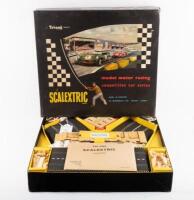 SCALEXTRIC: An early 1960s Scalextric 'Model Motor Racing Set' Model No.C.M.3, within original box, including two Jaguar D Types [Extra Photos added]