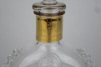 CRYSTAL: Three crystal and glass decanters - 4