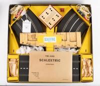 SCALEXTRIC: An early 1960s Scalextric 'Model Motor Racing Set' Model No.C.M.3, within original box, including two Jaguar D Types [Extra Photos added] - 4