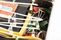 SCALEXTRIC: A c1960s Scalextric&nbsp;set '50', within original box, comprising four cars, including Scalextric C72 B.R.M, C73. F.1. Porsche, and two Mini Coopers believed to be by Airfix [Extra Photos added] - 4