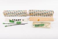 ACCESSORIES: Two original boxed 1960s Tri-ang Scalextric&nbsp;No.A212 'Start/Finish Banner'&nbsp;