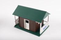 ACCESSORIES: Two original boxed 1960s Tri-ang Scalextric track accessories, including A233 'Entrance Building' and A228 'Refreshment Kiosk' building - 2