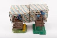 TV CREW SET: Two boxed c1960s Tri-ang Scalextric&nbsp;No.F302 'TV Camera and Crew Set' track accessories
