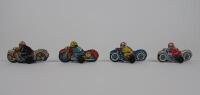 RACING: Three racing motorcycles, RN 77,16 & 17 with Military Police bike - 3