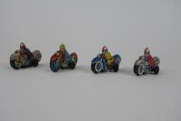 RACING: Three racing motorcycles, RN 77,16 & 17 with Military Police bike - 4