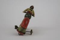 RACING: Technofix Speedway Motorcycle, RN 4, clockwork, made in US Zone Germany - 4