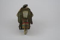 CLOWN: Mettoy UK Clown , fixed key clockwork, 18.5 cms, figure has a solid lead head, c1950 - 5