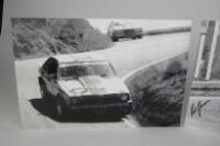 PETER JANSON: Two larger black and white photographs featuring both Phil Brock and Peter Janson (signed Janson) - 2