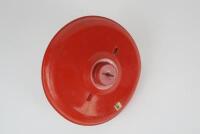 NOVELTY: Spinning Motorcycle Top made by LBZ West Germany 1950s, incomplete missing base. - 5