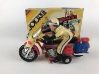 RACING: Chinese boxed motor cycle RN15, registration PE 820, battery operated, mainly plastic c1970s. - 2