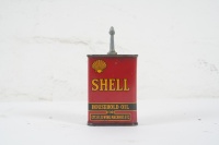 SHELL: A nice early Shell 'Household Oil' four fluid ounce oiler