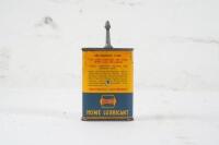 GOLDEN FLEECE: A nice Golden Fleece Hex logo led top four ounce Home Lubricant oiler - 3