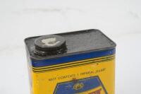 GOLDEN FLEECE: A Golden Fleece H.C.Sleigh Limited&nbsp;Hex logo 'S.A.E. 30' motor oil one imperial quart tin&nbsp; - 2