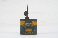 GOLDEN FLEECE: An early Golden Fleece Hex logo four ounce home lubricant oiler