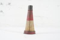 CALTEX: An original Caltex 'RPM' SAE 20 Motor Oil tin top pourer, with original tin dust cap - 2